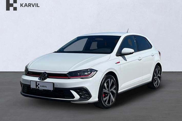 Hvid VW Polo fra 2022