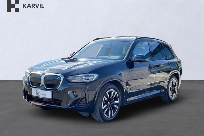 Blå BMW iX3 fra 2023