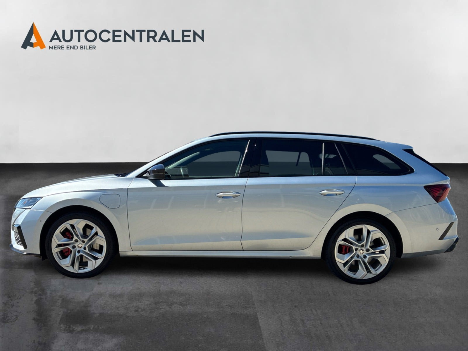 Sølv Skoda Octavia fra 2021