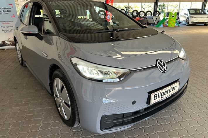Grå VW ID.3 fra 2021