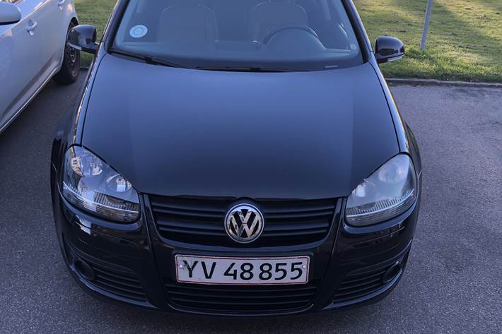 Sort VW Golf fra 2007