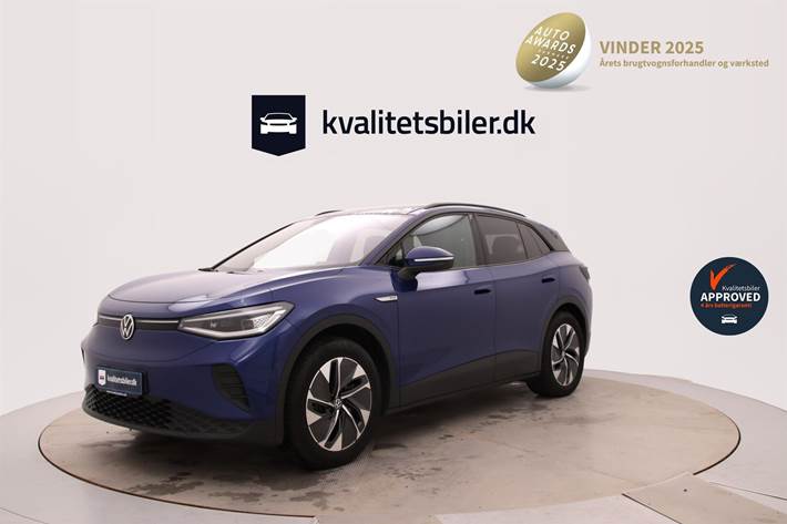 Blå VW ID.4 fra 2022