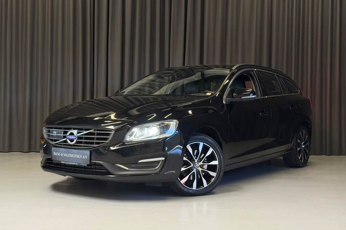 Sort Volvo V60 fra 2018