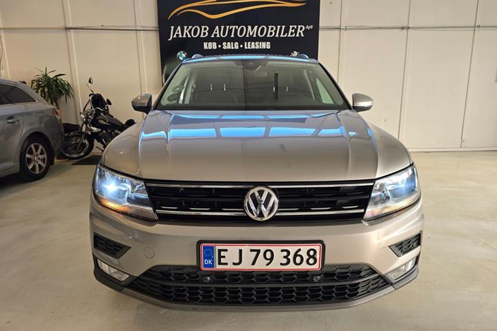 Sølv VW Tiguan fra 2017