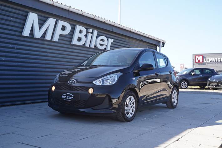 Sort Hyundai i10 fra 2018