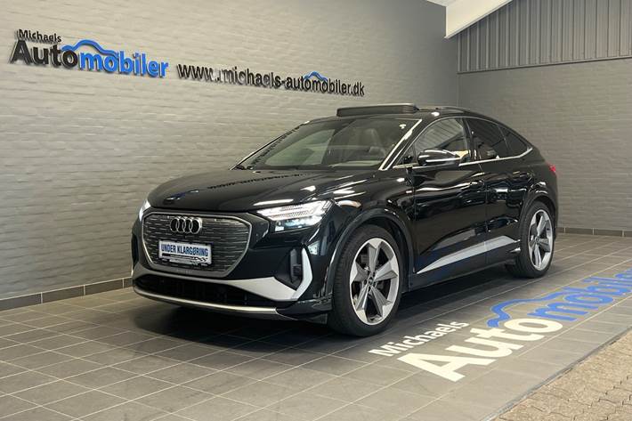 Sort Audi Q4 e-tron fra 2022