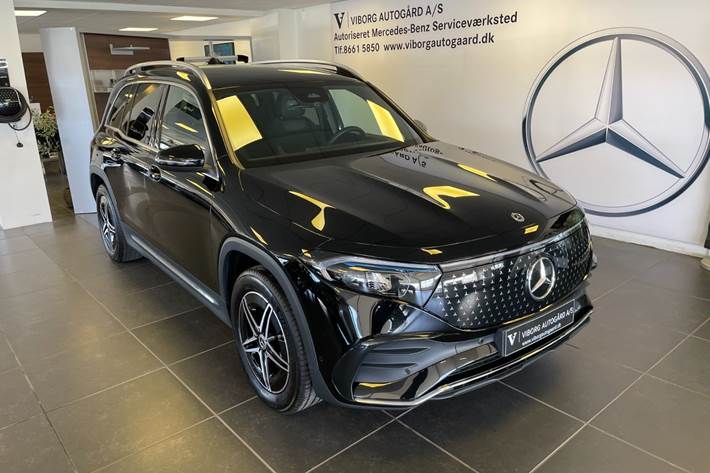 Sort Mercedes EQB250+ fra 2025