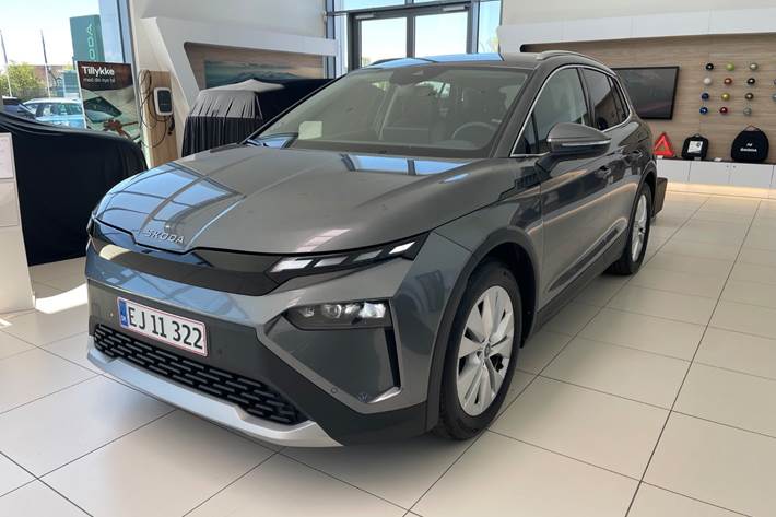 Grå Skoda Elroq fra 2025