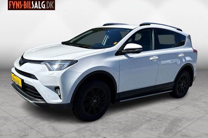 Hvid Toyota RAV4 fra 2018
