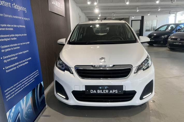 Hvid Peugeot 108 fra 2014