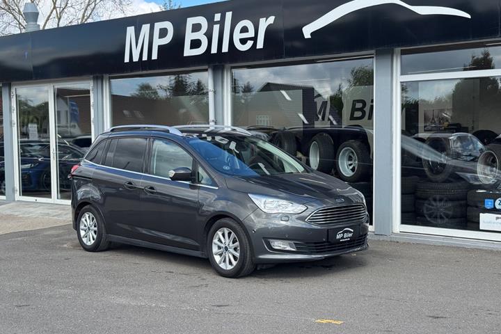 Grå Ford Grand C-Max fra 2018