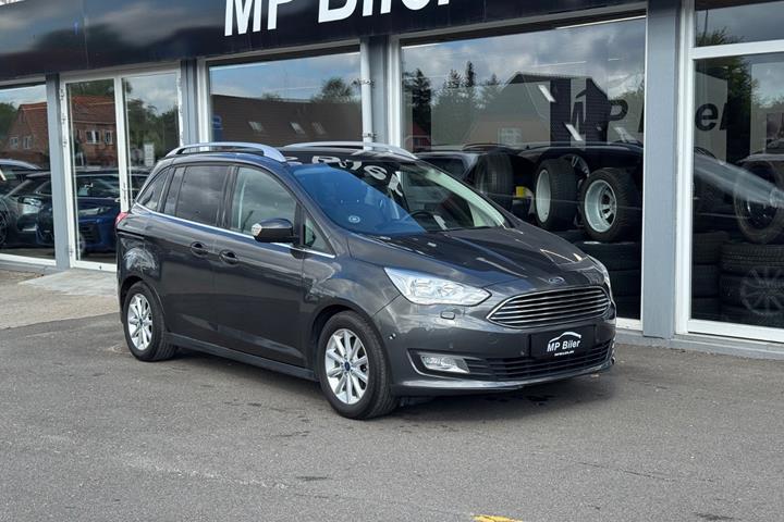 Grå Ford Grand C-Max fra 2018