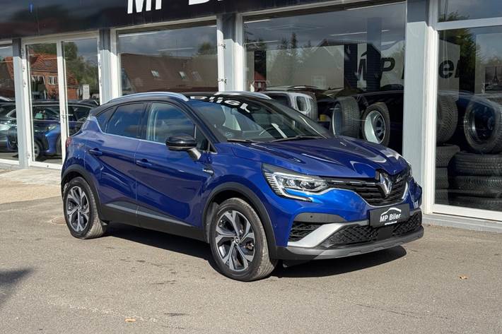 Blå Renault Captur fra 2022