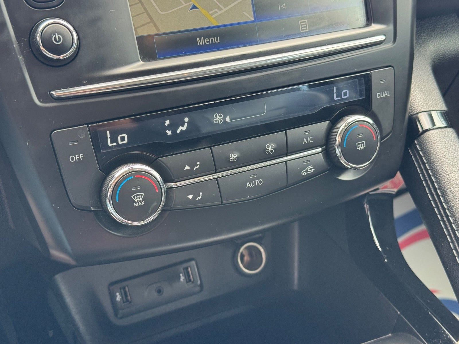 Rød Renault Kadjar fra 2017