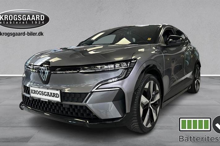 Grå Renault Megane E-Tech fra 2022