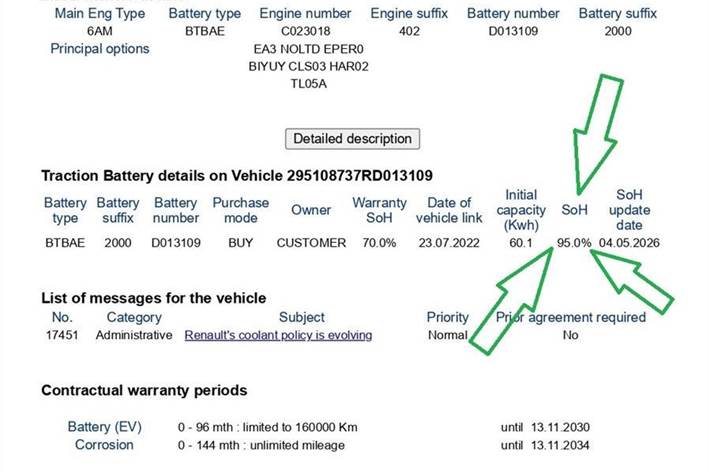 Grå Renault Megane E-Tech fra 2022