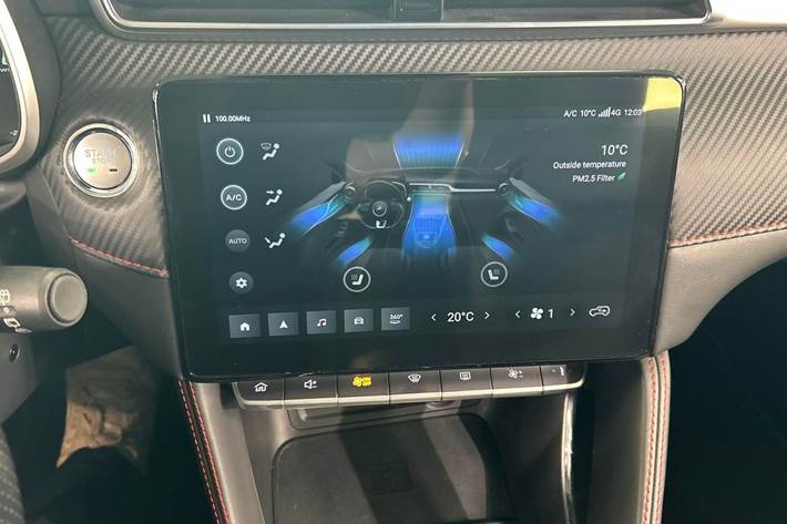 Hvid MG ZS fra 2022