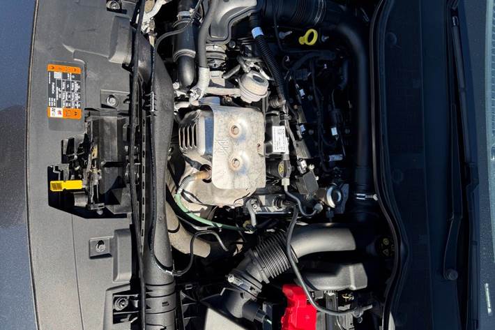 Grå Ford Fiesta fra 2020