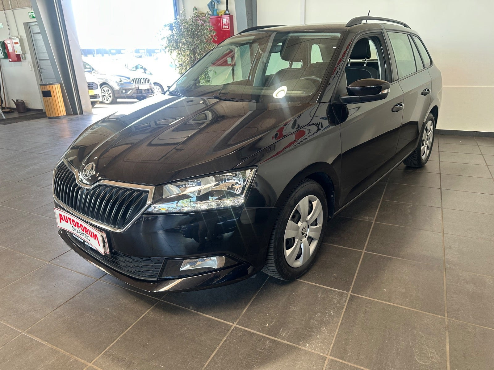 Sort Skoda Fabia fra 2021