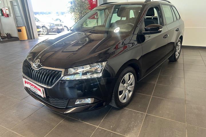 Sort Skoda Fabia fra 2021
