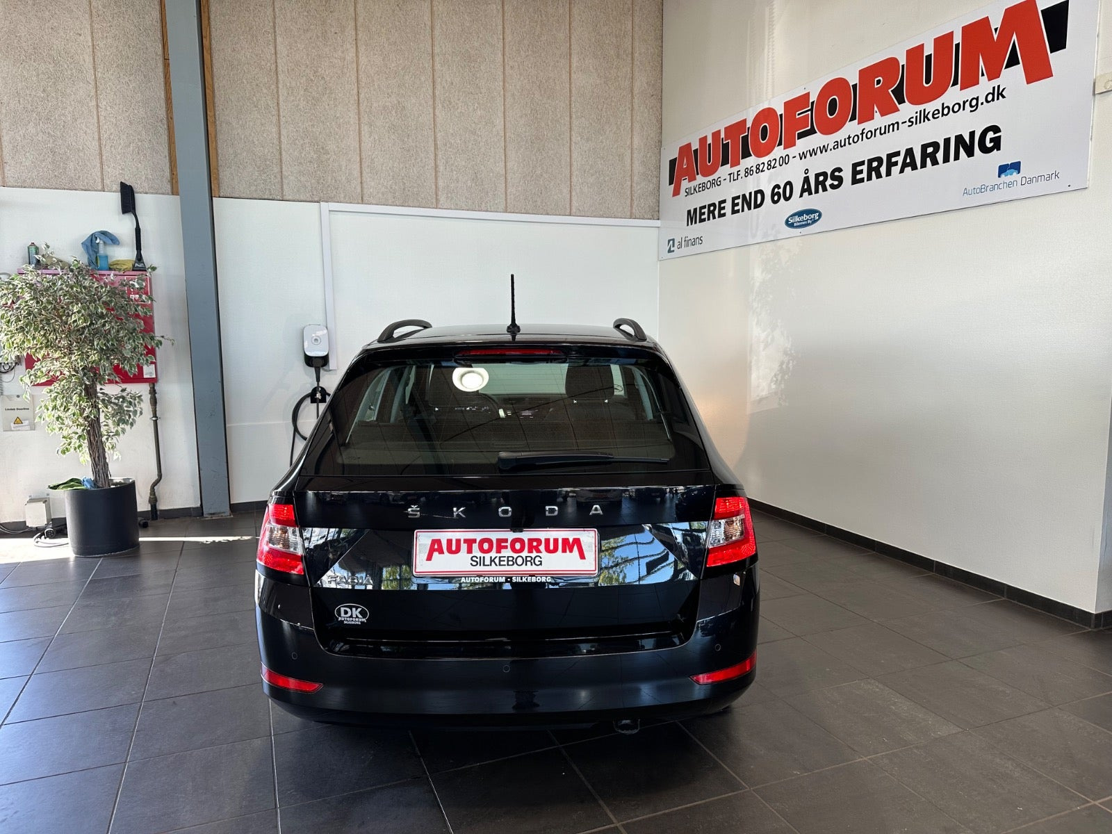 Sort Skoda Fabia fra 2021