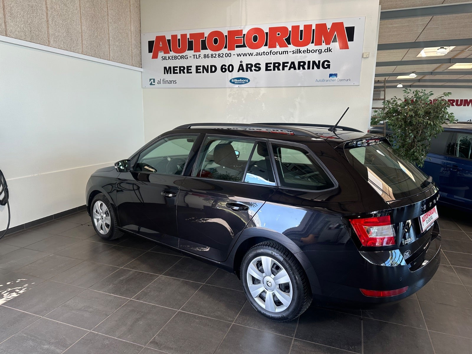 Sort Skoda Fabia fra 2021