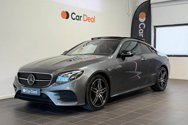 Grå Mercedes E400 fra 2017