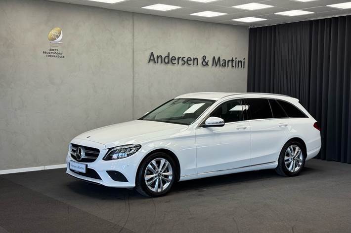Hvid Mercedes C220 d fra 2018