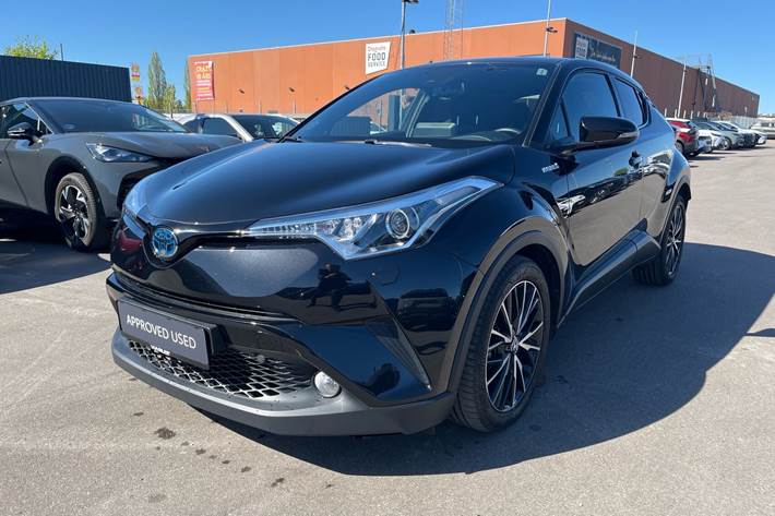 Sort Toyota C-HR fra 2018