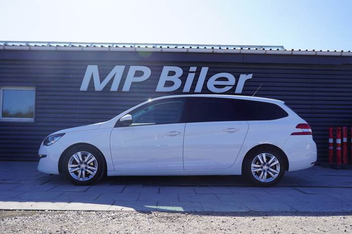 Hvid Peugeot 308 fra 2017