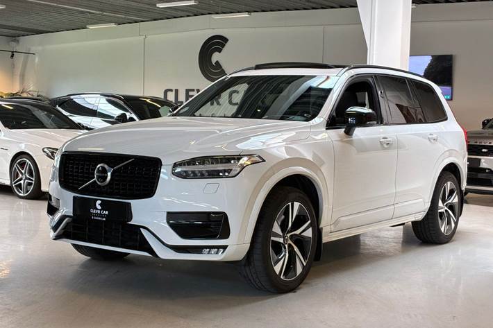 Hvid Volvo XC90 fra 2020