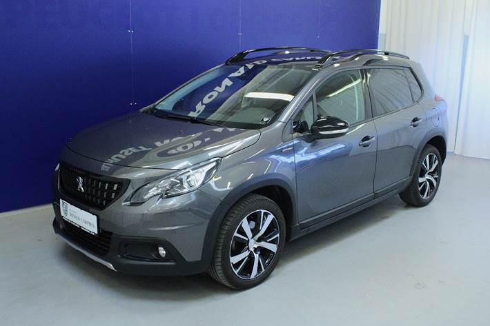 Grå Peugeot 2008 fra 2019
