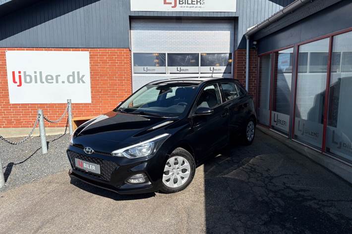 Sort Hyundai i20 fra 2019
