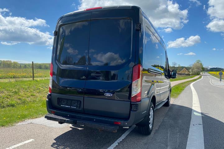 Sort Ford Transit 350 L3 Van fra 2017