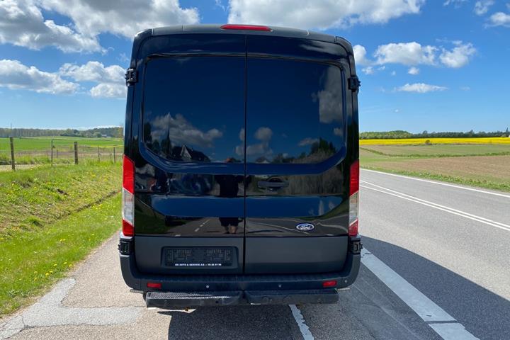 Sort Ford Transit 350 L3 Van fra 2017