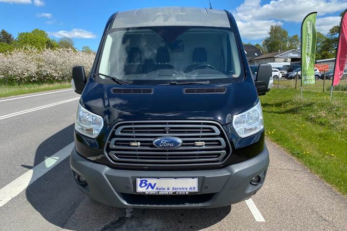 Sort Ford Transit 350 L3 Van fra 2017