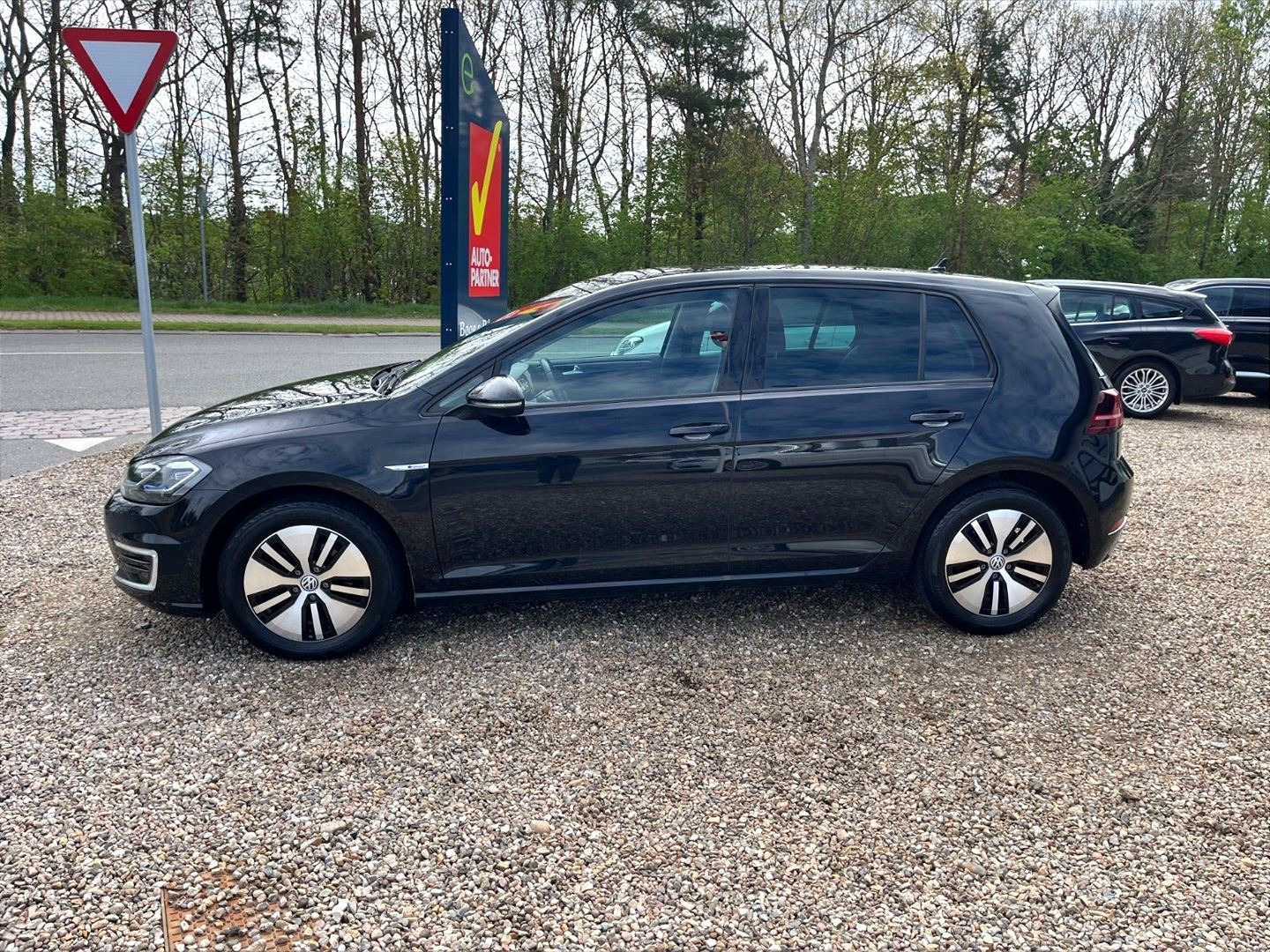 Sort VW e-Golf VII fra 2018