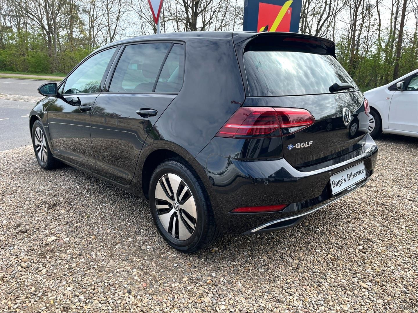 Sort VW e-Golf VII fra 2018