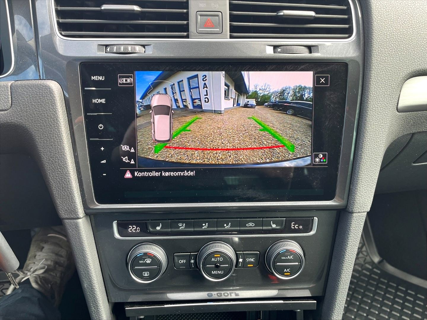 Sort VW e-Golf VII fra 2018