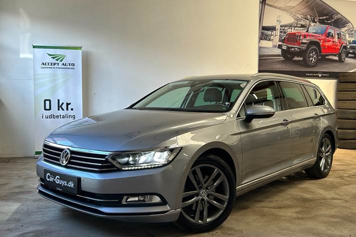 undefined VW Passat fra 2018 set udefra