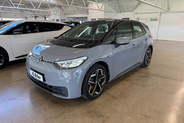 Grå VW ID.3 fra 2023