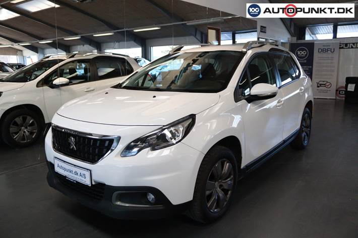 Hvid Peugeot 2008 fra 2017