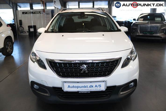 Hvid Peugeot 2008 fra 2017