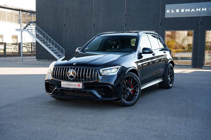 Sort Mercedes GLC63 fra 2019