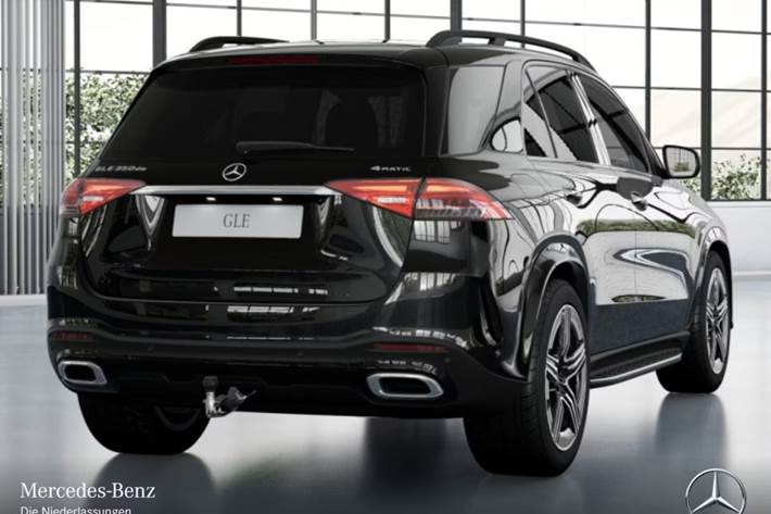 Sort Mercedes GLE350 de fra 2024