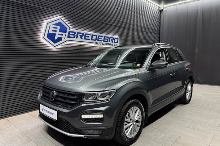 Grå VW T-Roc fra 2020