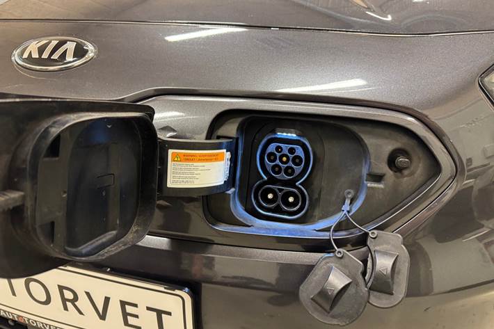 Grå Kia e-Niro fra 2020