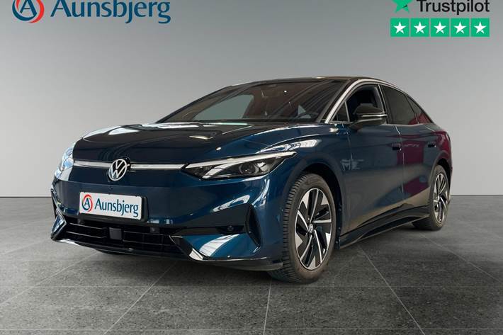 Blå VW ID.7 fra 2024