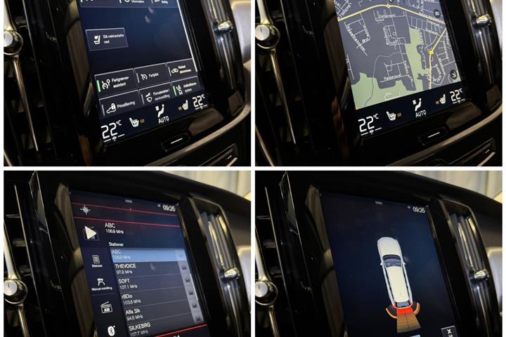 Grå Volvo V90 fra 2017