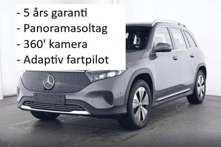 Grå Mercedes EQB250+ fra 2024